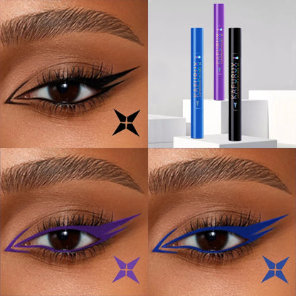 3 Colors Double Head Star Seal Eyeliner Pencil