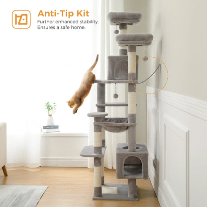 PetJiggle™ Multilevel Large Cat Tree House