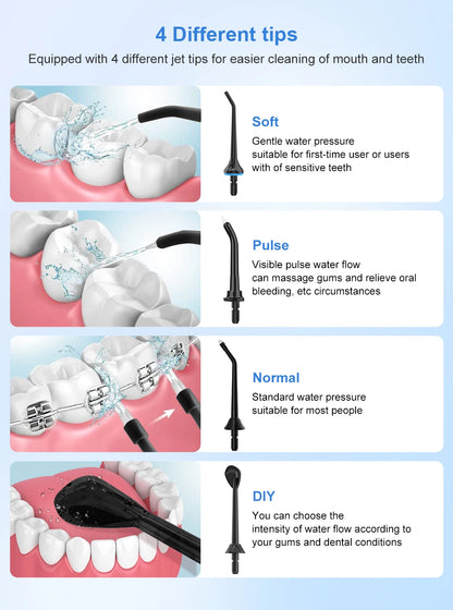 Nucomfy™ Oral Irrigator Dental Water Flosser