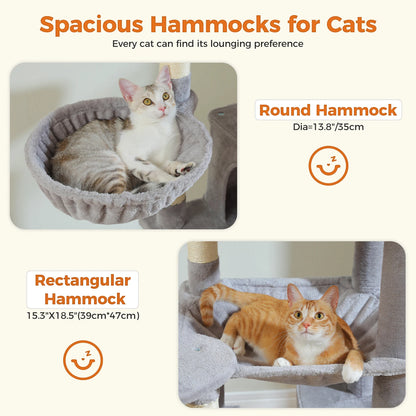 PetJiggle™ Multilevel Large Cat Tree House