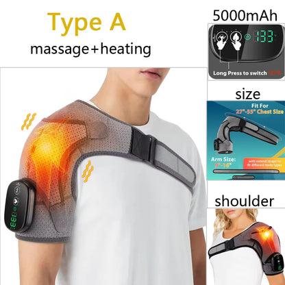 Nucomfy™ Electric Shoulder Massager and Muscle Relaxer Belt