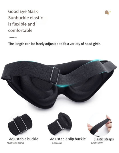 Nucomfy™ 3D Sleep Mask - Adjustable Sleep Mask with No Pressure on the Eyes