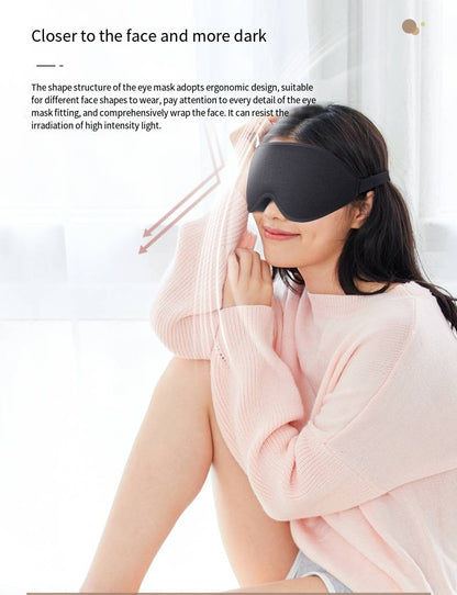 Nucomfy™ 3D Sleep Mask - Adjustable Sleep Mask with No Pressure on the Eyes