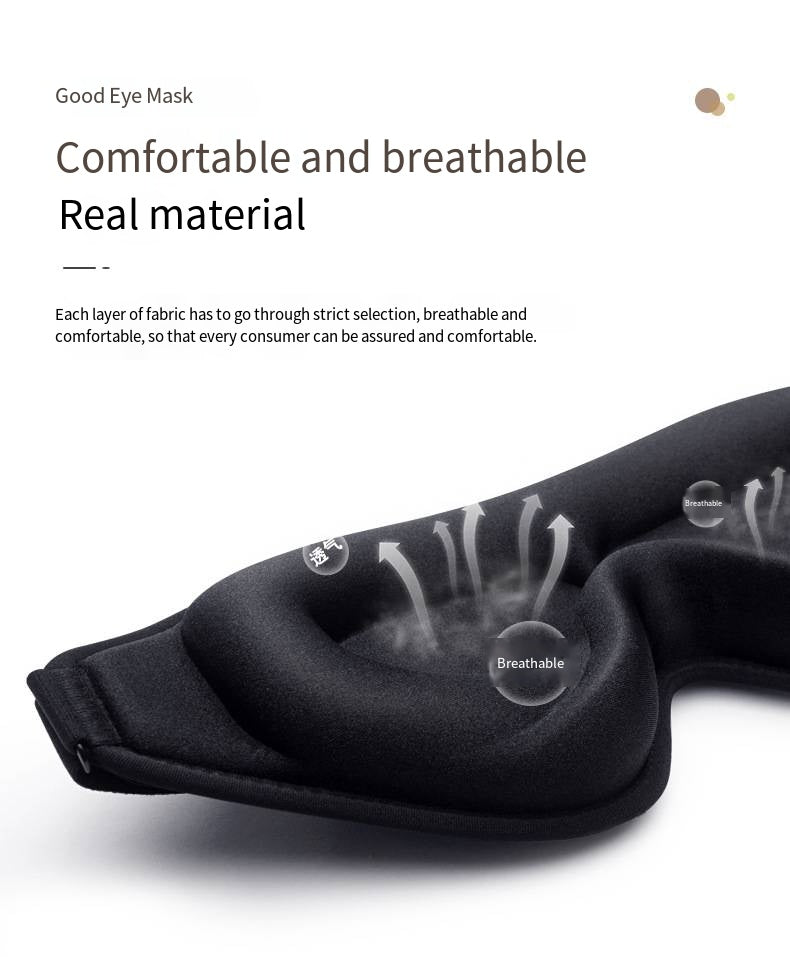 Nucomfy™ 3D Sleep Mask - Adjustable Sleep Mask with No Pressure on the Eyes