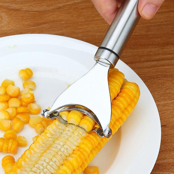 stainless steel corn peeling device