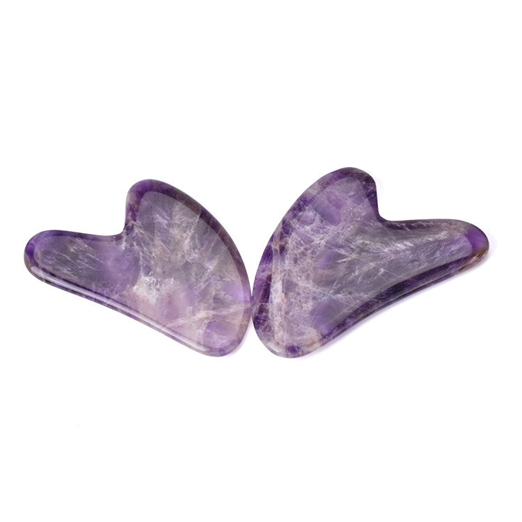 Gua Sha massage facial and anti-aging  natural stone.