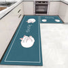 Hallway Soft Washable Carpet Anti slip Entrance Doormat