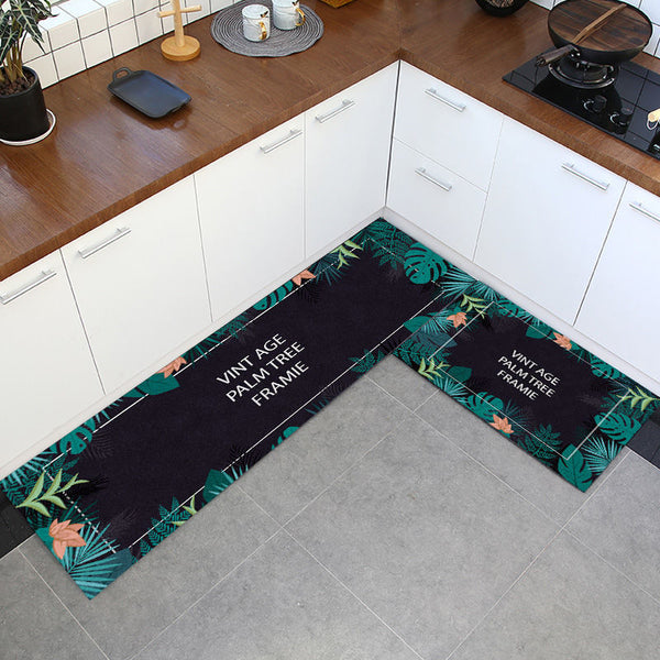 Washable Anti Slip Carpet for Kitchen Floormat or Area Rug