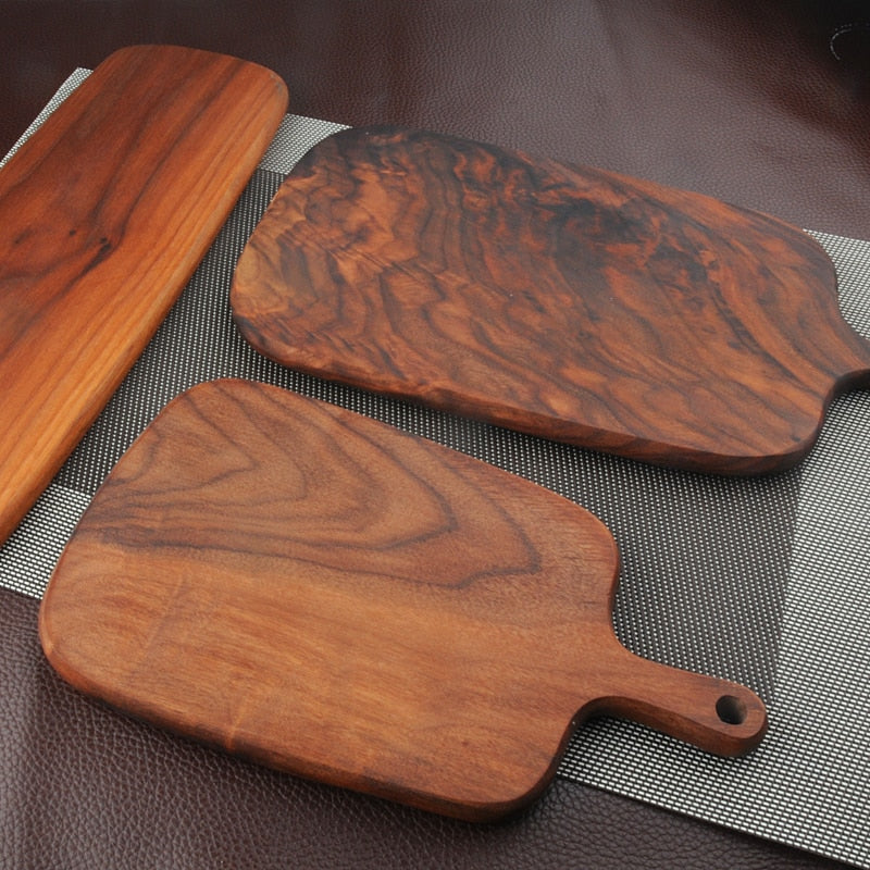 Black Walnut Wood Cutting Board Kitchen Chopping Board Pizza Disks Real Wood Without Glue Stock  Cutting Board Kitchen Board
