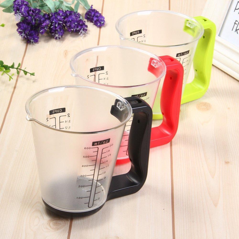 Kitchen Measuring Cup Scales and Digital Beaker with LCD Display