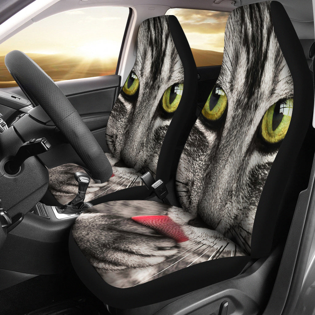 Car Seat Covers Cute Cat