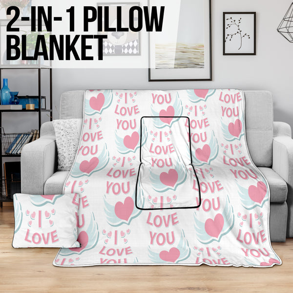 2-In-Pillow Blanket