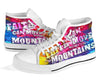 Stylish Sneakers shoes Faith Can Move Mountains
