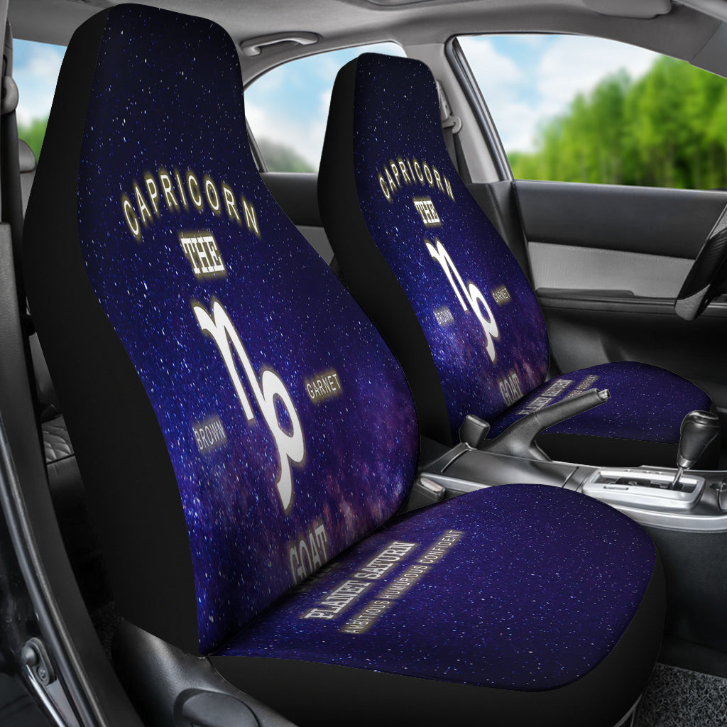 Car Seat Covers Zodiac Capricorn