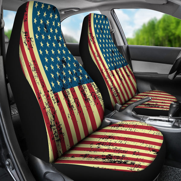 Car Seat Covers American Flag