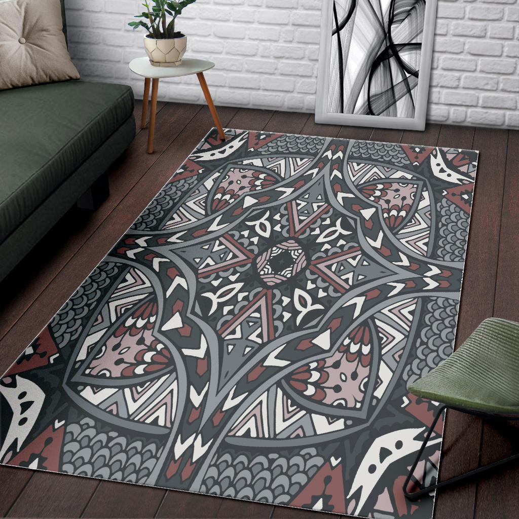 African Arts Pattern Area Rug