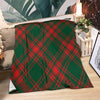 High-Quality Premium Blankets Square Geometry - Green