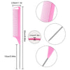 12 Pieces Parting Brads Comb for Hair Styling.